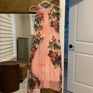 Anthropologie floral dress